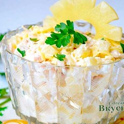 Салаты с курицей и ананасом – 7 вкусных рецептов к Новому году