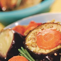 Салаты и закуски из баклажанов