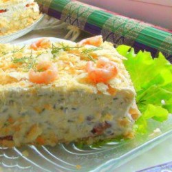 Салат Наполеон из коржей с разными начинками: лучшие рецепты