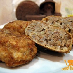 Вкусные котлеты из гречки с фаршем