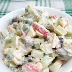 Салат с шампиньонами и крабовыми палочками  - пошаговые рецепты с фото на povarenok.by