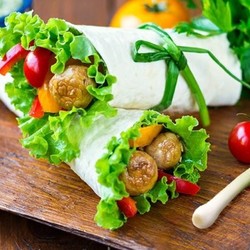 Постная шаурма – рецепты соуса и начинки с грибами, овощами, рыбой и фасолью