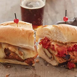 Сэндвич с баклажанами