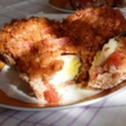 Гречневые мини-запеканки в микроволновке