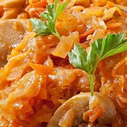 Тушеная капуста с грибами: просто и вкусно - fav0ritka77.ru