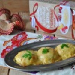 Пшённые биточки под сырной корочкой