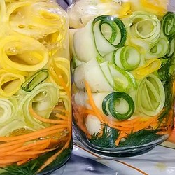 Кабачки на зиму - лучшие салаты! Сколько не готовь-все мало!