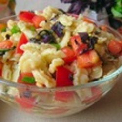 Макаронный салат "А-ля брускетта"
