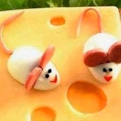 Красивый бутерброд для детей