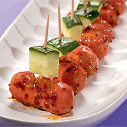 Povar-Gon  (Метаморфозы): Сосиски с медово-горчичным соусом