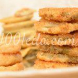 Жареные огурцы в кляре  - Горячие закуски от 1001 ЕДА