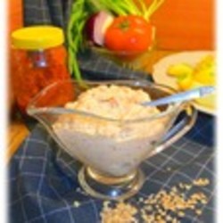 Острый гречневый соус к жареной картошке