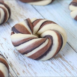 Шоколадные булочки. Красивые и очень вкусные домашние булочки