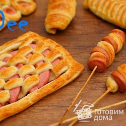 5 оригинальных способов завернуть сосиски в тесто - пошаговый рецепт с фото на Готовим дома