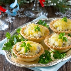 Мини закуски на новогодний стол