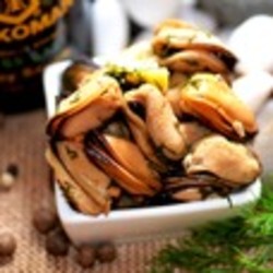 Маринованные мидии "Пальчики оближешь"