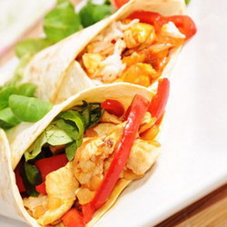 Тортилья с курицей