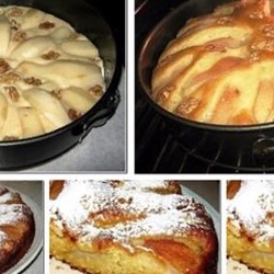 Вкуснейший грушевый пирог к вечернему чаю