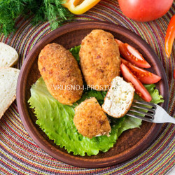 Куриные зразы с сыром