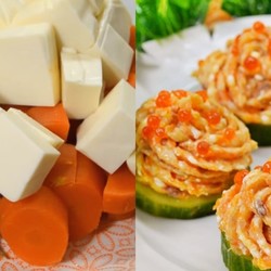 Одна сельдь, одна морковь: красная икра из селедки