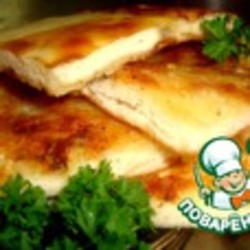 Тонкие лепешки с сулугуни