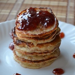 Оладьи из овсяных хлопьев