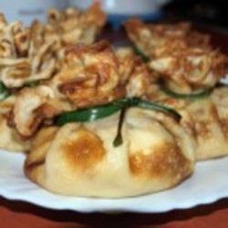 Как приготовить блины с грибным жульеном  - Блины, блинчики от 1001 ЕДА