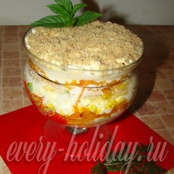 Салат из моркови и лука