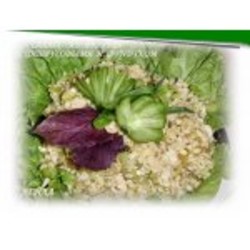 Салат из булгура с цитрусовыми и фундуком