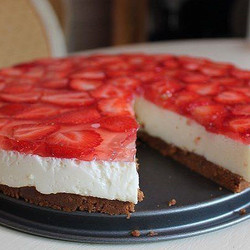 Клубничный кизкейк с выпечкой и без выпечки - пошаговые рецепты с фото, видео