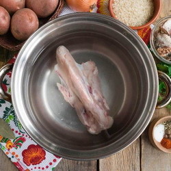 Суп из консервов с рисом