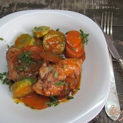 Рагу из курицы с морковью и кабачком - пошаговый рецепт с фото