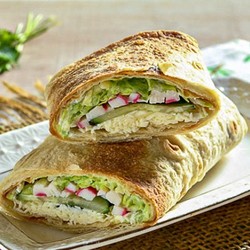 Лаваш с крабовыми палочками - рецепты закуски с огурцом, корейской морковью, пекинской капустой