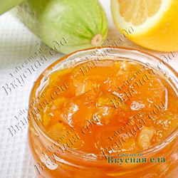 Варенье из кабачков с лимоном