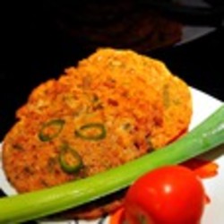 Оладушки гречневые пикантные