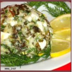 Салат из морской капусты с авокадо