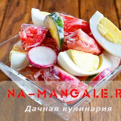 Салат из редиски: простые и вкусные рецепты с фото