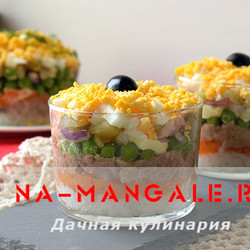 Салат из печени трески: 8 рецептов приготовления с фото