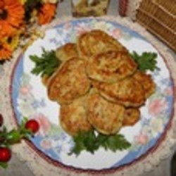 Капустно-гречневые оладьи