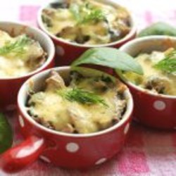 Как приготовить жульен из вешенок с лапшой  - Жюльен (Жульен) от 1001 ЕДА