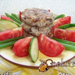 Котлеты из сардин с рисом фото рецепт приготовления