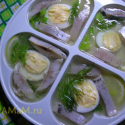 Povar-Gon  (Метаморфозы): Закуска из селедки в желе