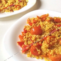 Булгур с овощами (постное блюдо) пошаговый рецепт с фото