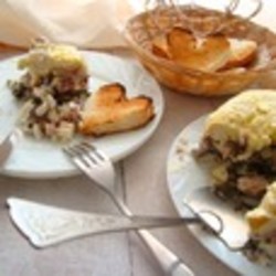 Салат из тунца и морской капусты