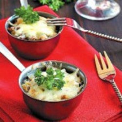 Рецепт жульена из креветок и мидий  - Жюльен (Жульен) от 1001 ЕДА