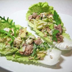 Салат с сыром с плесенью