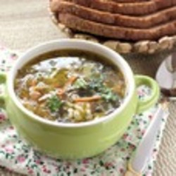 Суп с морской капустой