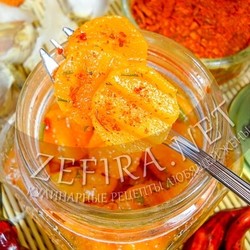 Морковь кружочками в остром соусе – рецепт оригинальной закуски – Кулинарные рецепты любящей жены