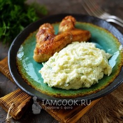 Картофельное пюре со сметаной — рецепт с фото