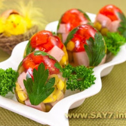 Povar-Gon  (Метаморфозы): Заливные яйца - праздничная закуска